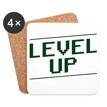 Gamer Saying Gaming - Coasters (set of 4) - white - Front