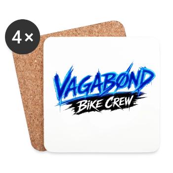 VAGABØ ND_BIKE_CREW_1 - Dessous de verre (lot de 4) - blanc - Devant