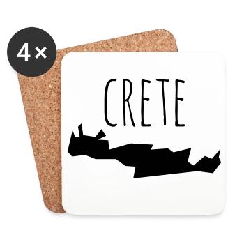 crete - Untersetzer (4er-Set) - Weiß - Vorne