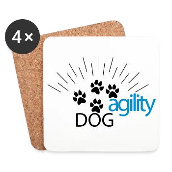 agility - Untersetzer (4er-Set) - Weiß - Vorne