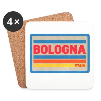 Bologna Italia Vintage Stripes - Dessous de verre (lot de 4) - blanc - Devant