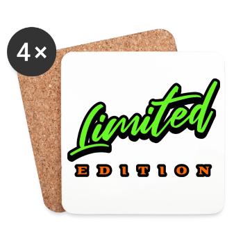 Limited Edition - Untersetzer (4er-Set) - Weiß - Vorne