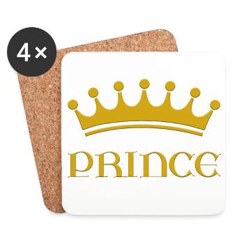 Prince - Untersetzer (4er-Set) - Weiß - Vorne