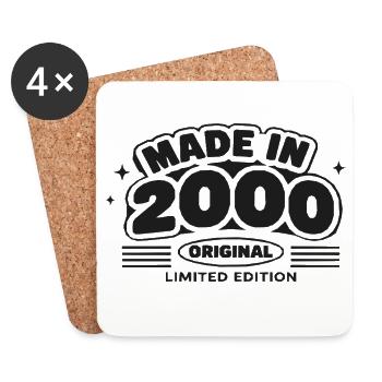 2000 Original Limited Edition - Coasters (set of 4) - white - Front