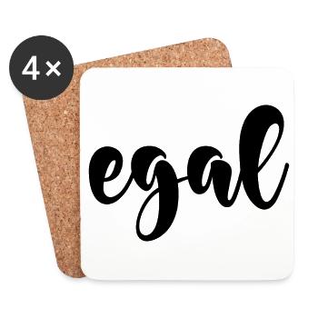 Egal - Untersetzer (4er-Set) - Weiß - Vorne