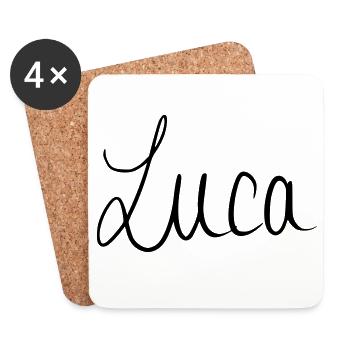 Luca - Untersetzer (4er-Set) - Weiß - Vorne