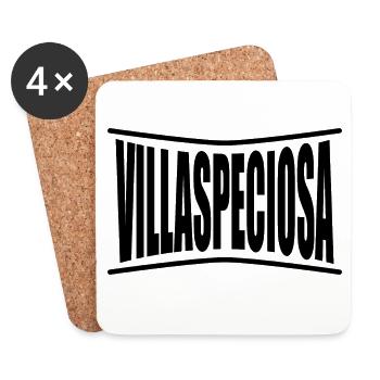Villaspeciosa t-shirt Sardinia - Coasters (set of 4) - white - Front