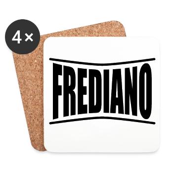 t-shirt Frediano t-shirt gift idea - Coasters (set of 4) - white - Front