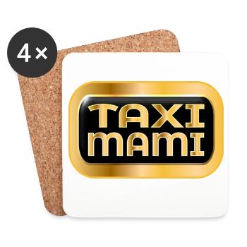 DRIVER MOTHER - TAXI MOM - Coasters (set of 4) - white - Front