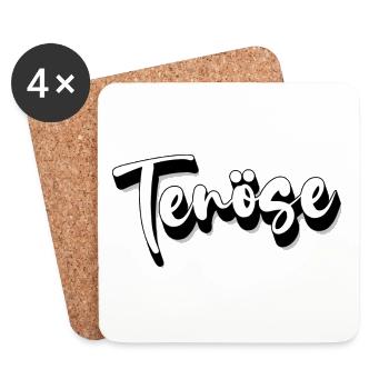 Tenöse - Untersetzer (4er-Set) - Weiß - Vorne
