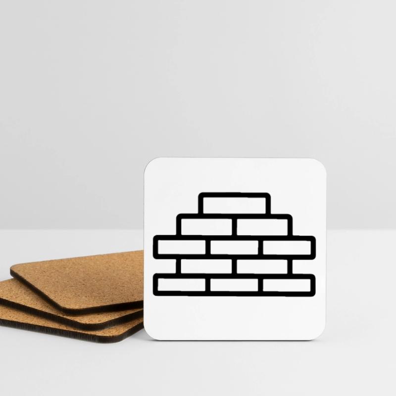 brick Coasters (set of 4)