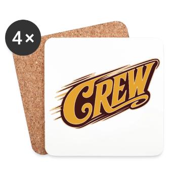 Crew - Untersetzer (4er-Set) - Weiß - Vorne