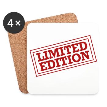 Timbres en édition limitée - Dessous de verre (lot de 4) - blanc - Devant