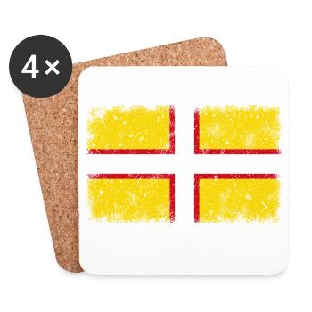 Dorset - Coasters (set of 4) - white - Front