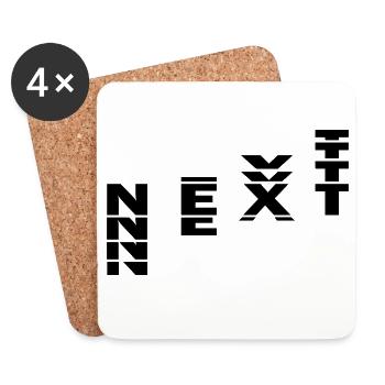 NEXT - Coasters (set of 4) - white - Front