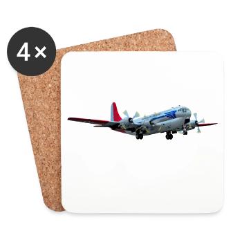 C-97 - Coasters (set of 4) - white - Front