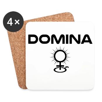 Domina - Untersetzer (4er-Set) - Weiß - Vorne