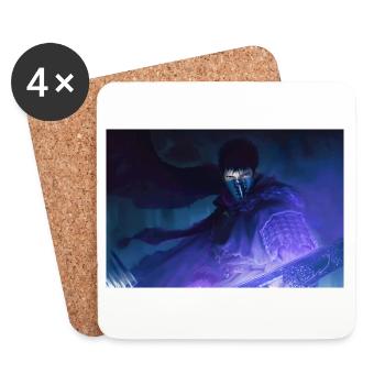 Mankind's Last Stand - Coasters (set of 4) - white - Front