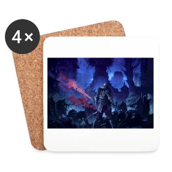 The Graveyard - Coasters (set of 4) - white - Front