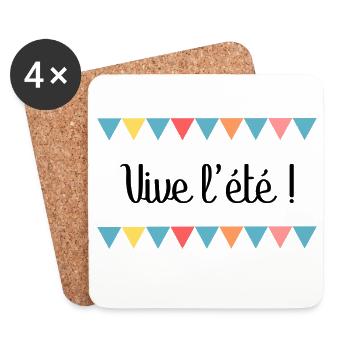 MISTRESS. MASTER. THANK YOU. THANK YOU MISTRESS - Coasters (set of 4) - white - Front