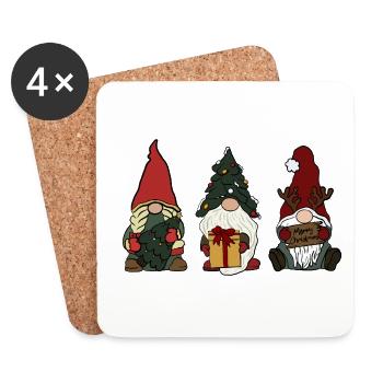 Brownie - Coasters (set of 4) - white - Front