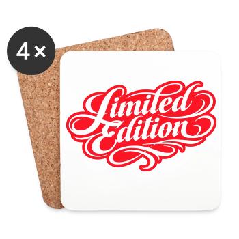 Limited Edition - Untersetzer (4er-Set) - Weiß - Vorne