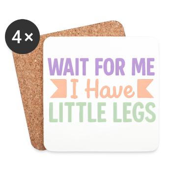 Cute Saying Humor Meme Funny Gift Idea - Coasters (set of 4) - white - Front