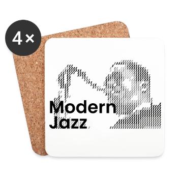 Modern Jazz Icon - Coasters (set of 4) - white - Front