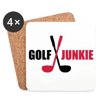golf - Coasters (set of 4) - white - Front