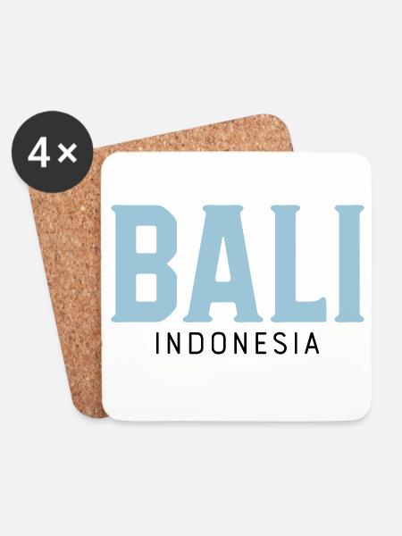 Bali - Coasters (set of 4) - white