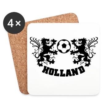 holland Niederlande - Untersetzer (4er-Set) - Weiß - Vorne