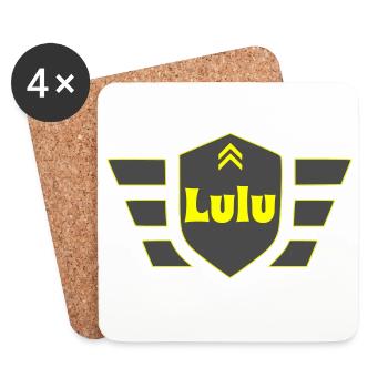 Lulu - Untersetzer (4er-Set) - Weiß - Vorne