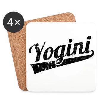 Yogini - Coasters (set of 4) - white - Front