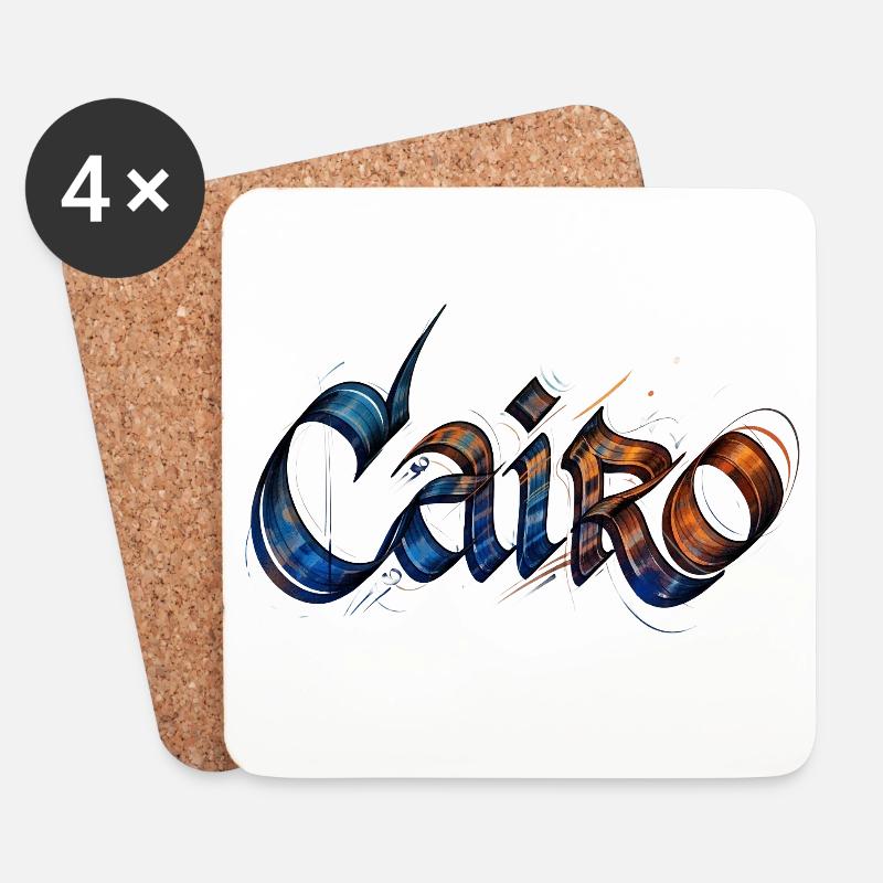 Cairo - Untersetzer (4er-Set) - Weiß