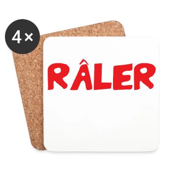 Complaining is life! Humor Funny Joke - Coasters (set of 4) - white - Front