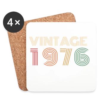 Neon Retro 10 Year Anniversary 2016 - Coasters (set of 4) - white - Front