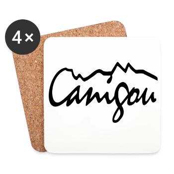 Canigou - Untersetzer (4er-Set) - Weiß - Vorne