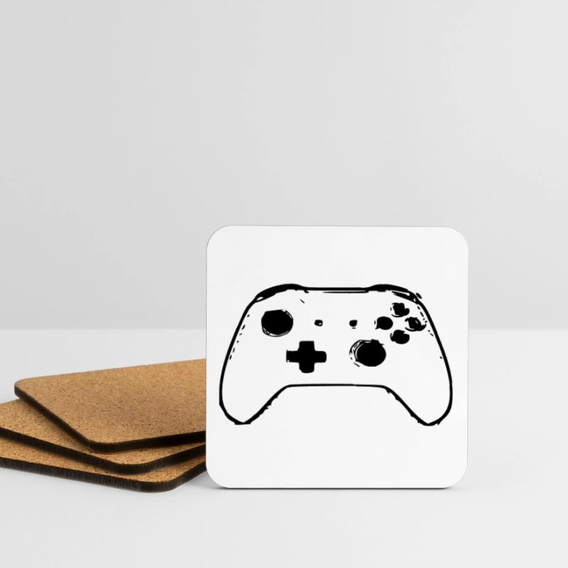 gioco console controller Sottobicchieri (set da 4 pezzi)