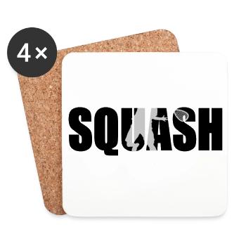 squash - Coasters (set of 4) - white - Front