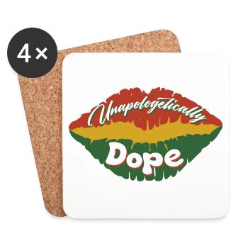 Juneteenth Black History Day Pride Gift - Coasters (set of 4) - white - Front