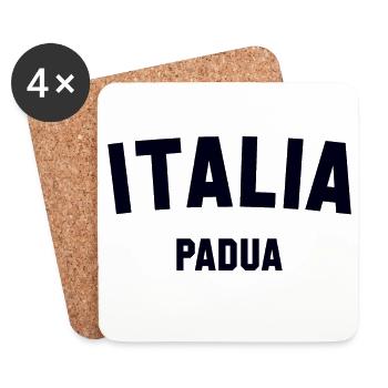 PADUA Italia Italien Italie - Dessous de verre (lot de 4) - blanc - Devant