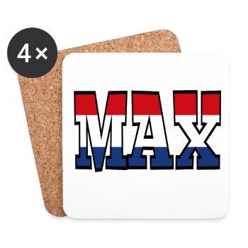 Max 33 for all race fans * - Coasters (set of 4) - white - Front