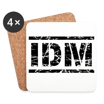IDM - Coasters (set of 4) - white - Front