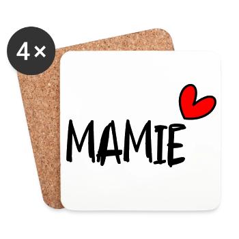 GRANNY. GRANDMA - Coasters (set of 4) - white - Front