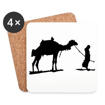 Bedouin - Untersetzer (4er-Set) - Weiß - Vorne