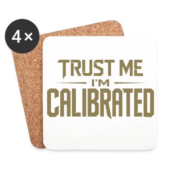 VR Gamer Quote Trust Me Im Calibrated - Coasters (set of 4) - white - Front