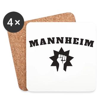 Mannheim - Coasters (set of 4) - white - Front