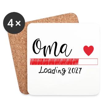 Grandma 2027 - Coasters (set of 4) - white - Front
