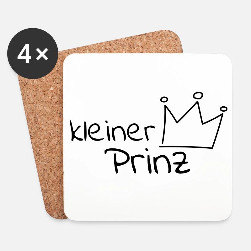 Kleiner Prinz - Untersetzer (4er-Set) - Weiß