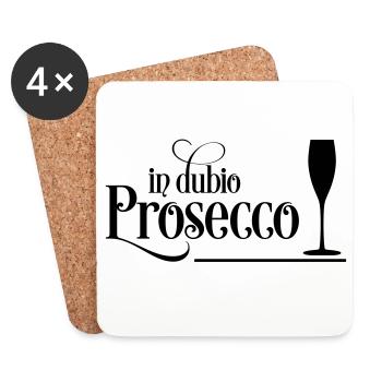 Prosecco - Coasters (set of 4) - white - Front